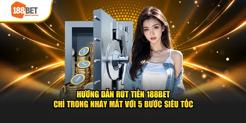 Quy trình hướng dẫn rút tiền 188BET dành cho tân binh tại sảnh